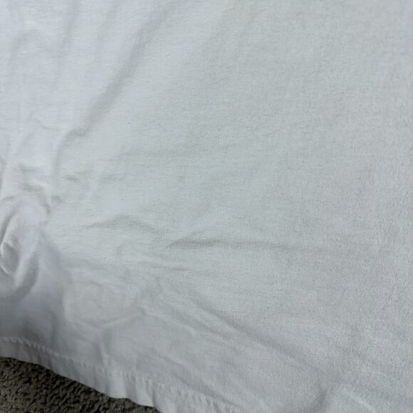 VINTAGE Emerson Street Shirt Womens 3XL White Workout Queen Oversized - Picture 8 of 12